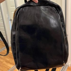 Genuine leather backpack
